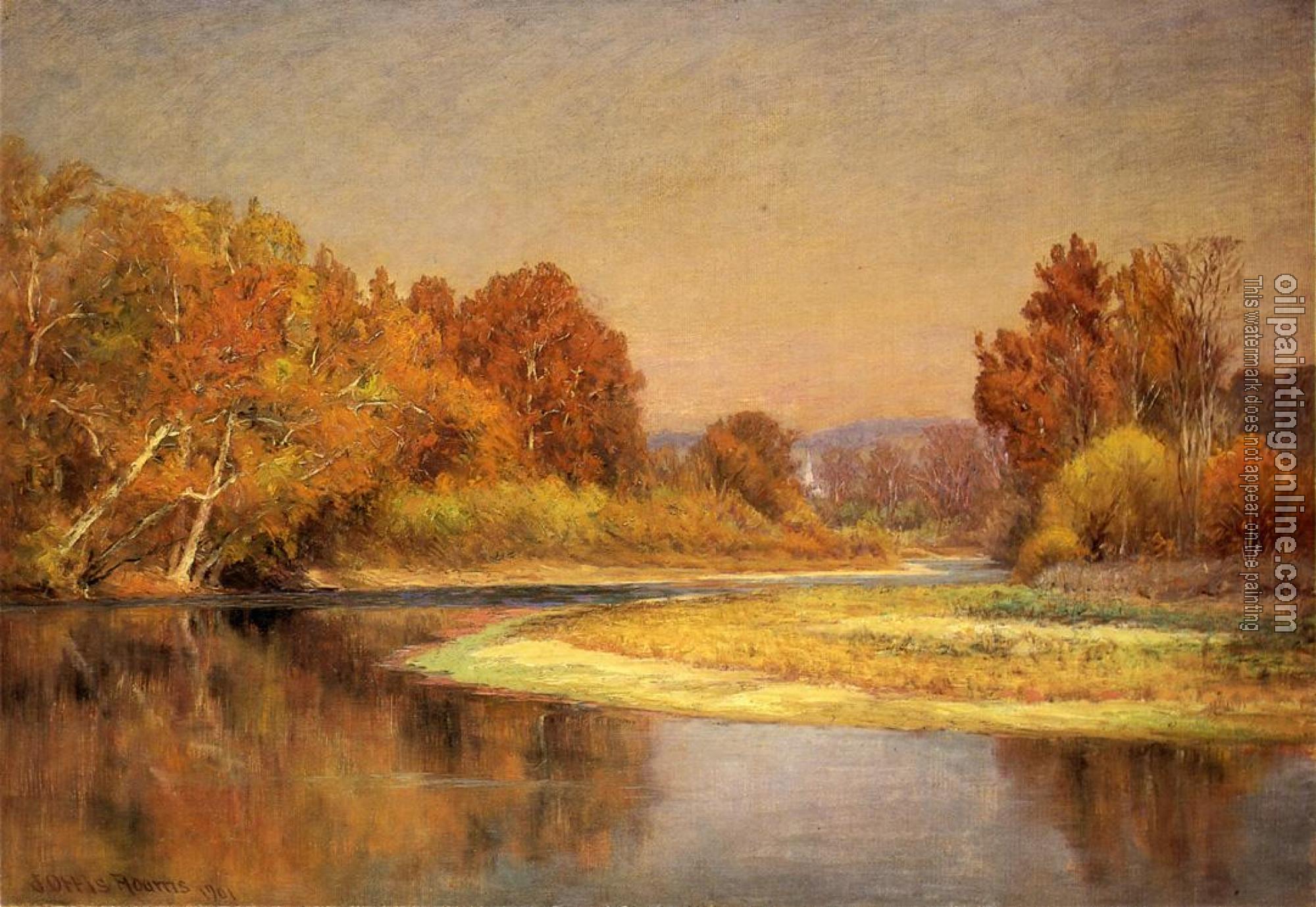 Adams, John Ottis - Sycamores on the Whitewater